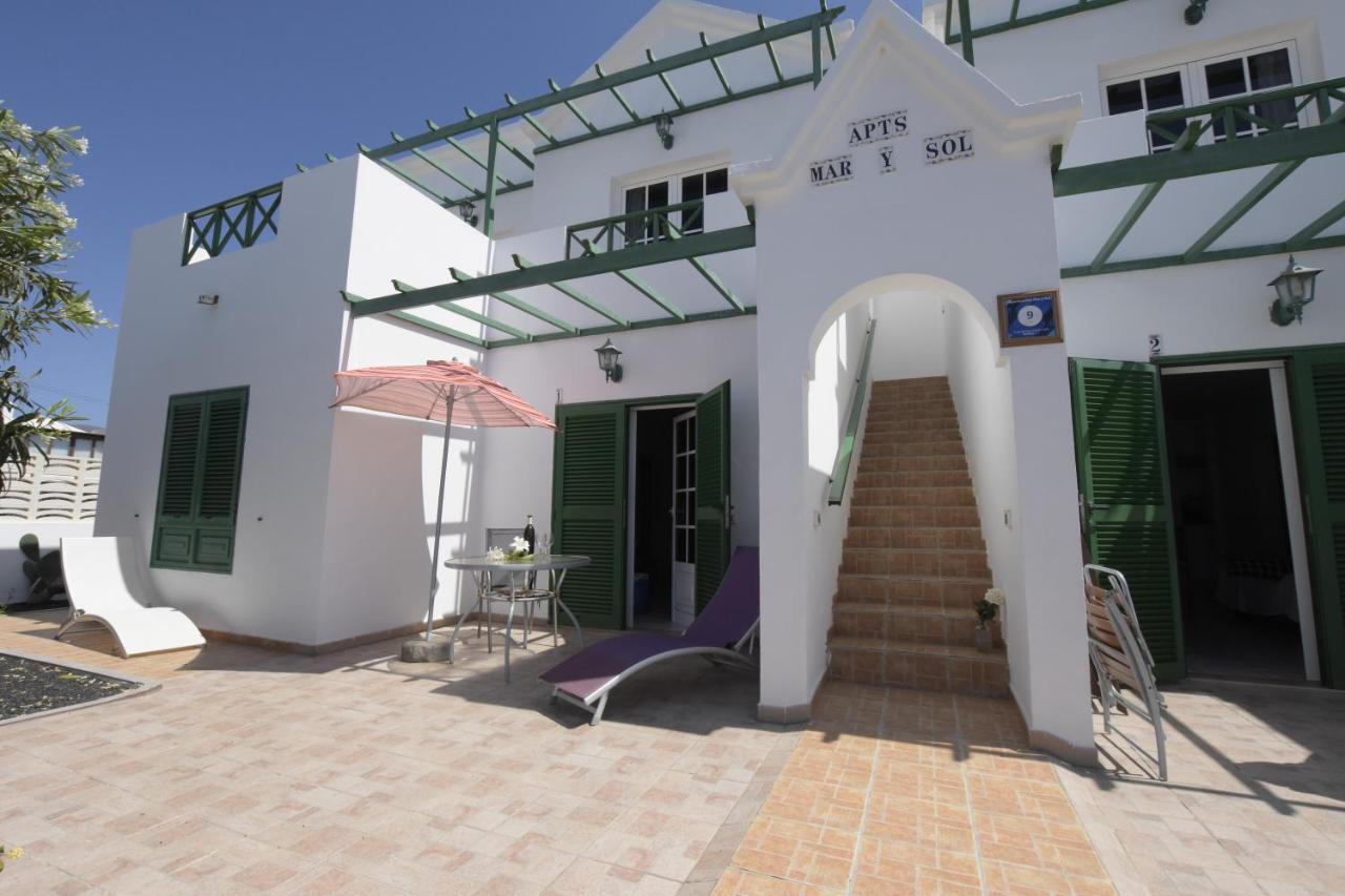 Marysol 1 Apartment With Terrace Close To The Sea Punta Mujeres Dış mekan fotoğraf